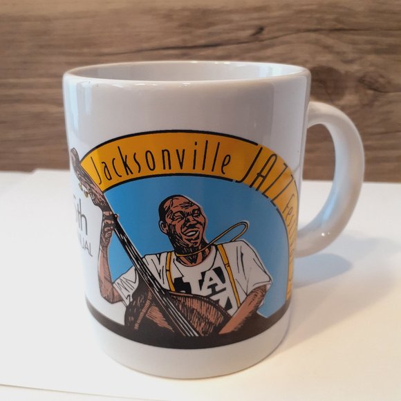 1994 Jacksonville JAZZ Festival Coffee Mug 15th annual - Picture 6 of 7